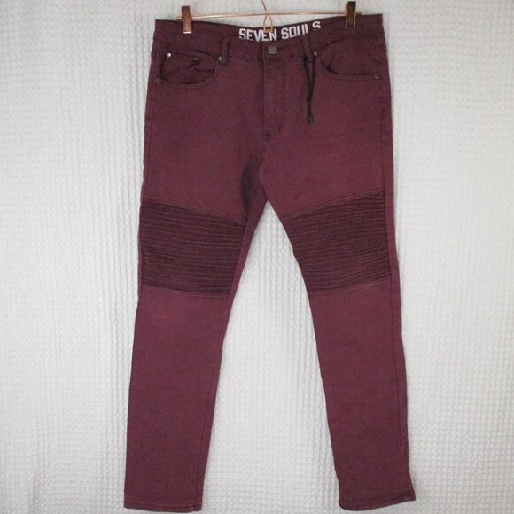 SEVEN SOULS Skinny Fit Pants Size 36x30 - Picture 3 of 7